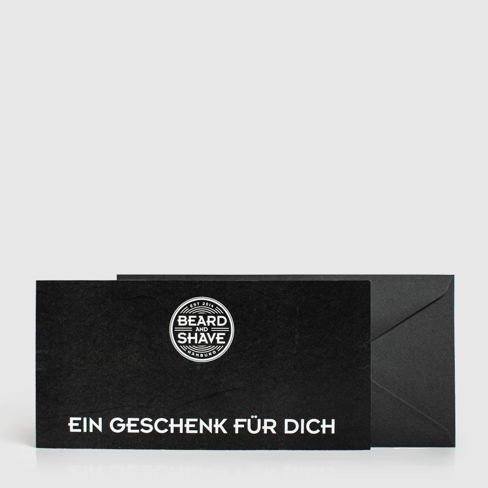Produktbild Beard and Shave Gutschein print