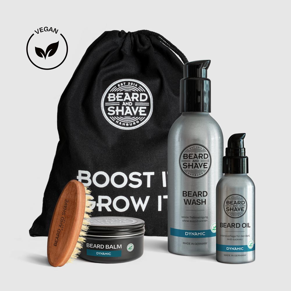 Bartpflegeset Dynamic Three - Beard and Shave