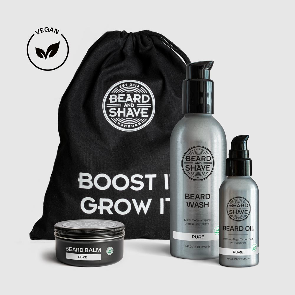 Bartpflegeset Pure Two - Beard and Shave