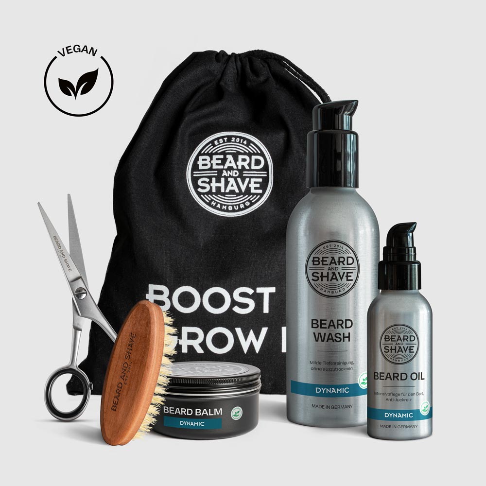 Produktbild Beard and Shave Bartpflegeset Dynamic Four