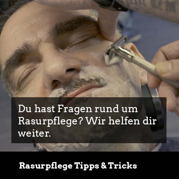 Rasur und Rasurpflege - Richtig rasieren - Tipps und Tricks