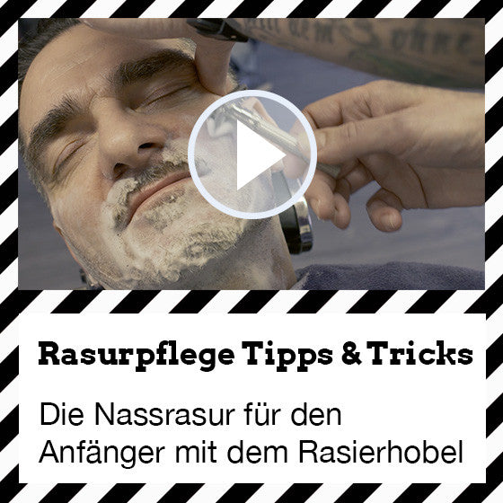 Die Nassrasur für Anfänger mit dem Rasierhobel - Rasur Tipps und Tricks