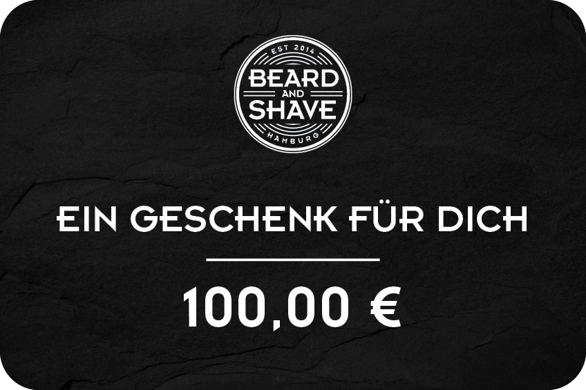 Produktbild Beard and Shave Gutschein digital 100 Euro