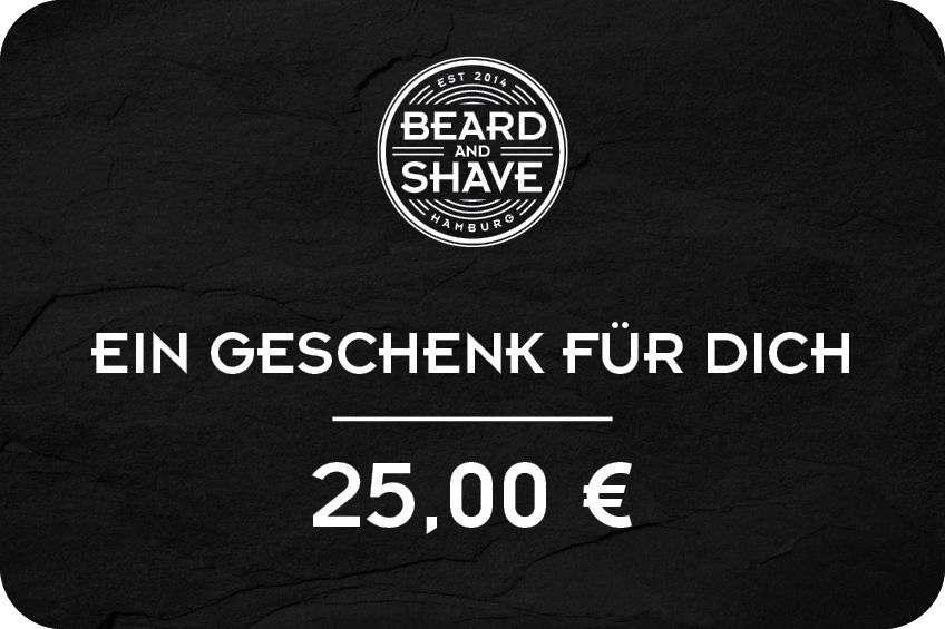Produktbild Beard and Shave Gutschein digital 25 Euro