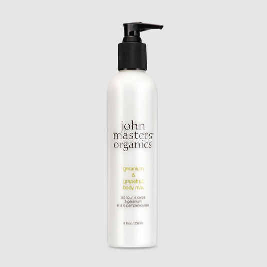 John Masters Organics Body Milk Geranium Grape Fruit