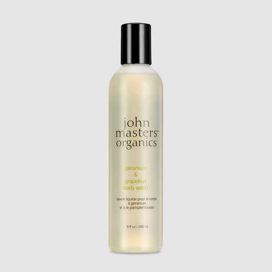 John Masters Organics Body Wash Geranium Grape Fruit